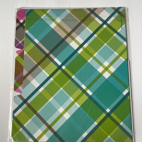 Carolina Pad 3 pk File Folders with tabs lot of 4 - Picture 3 of 3